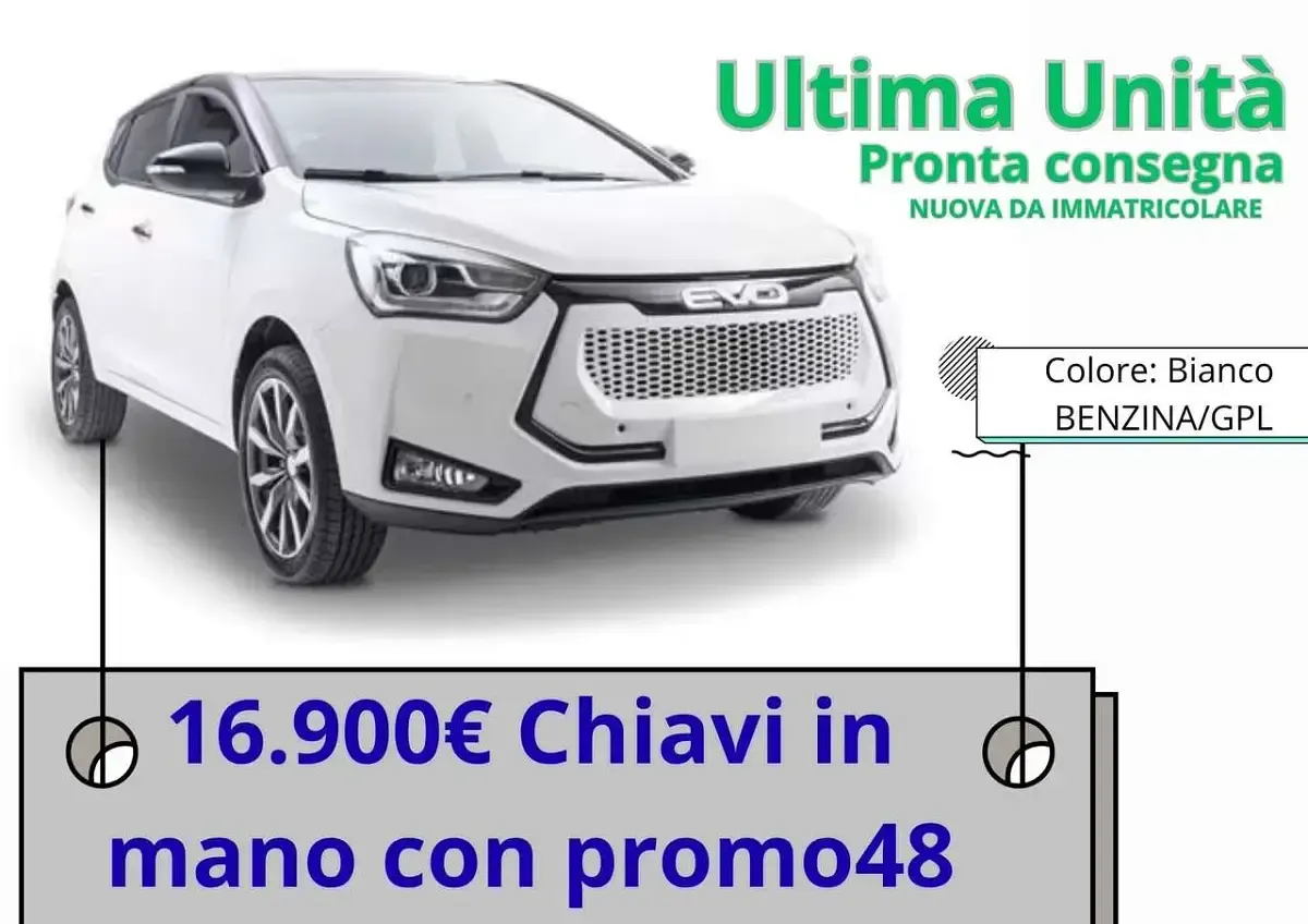 Nuova EVO Evo 3 107 CV (78 kW) 2026 Bianco pastello SUV