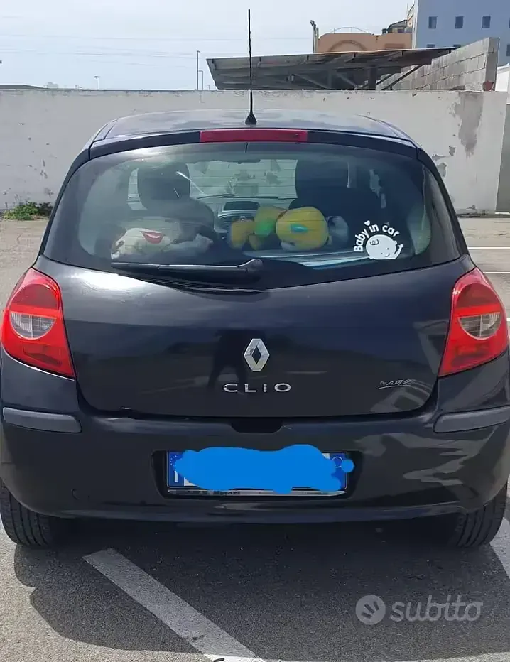 Usata Renault Clio II 2008 Nero Berlina