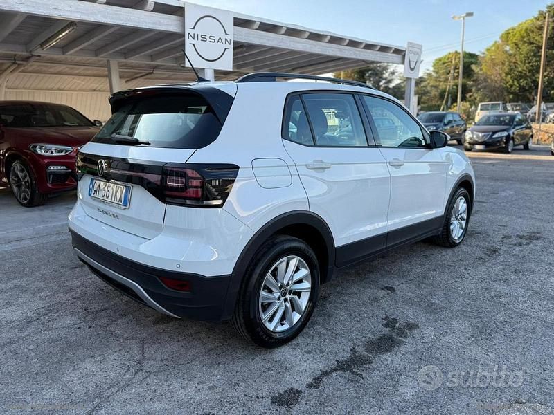 Usata VW T-Cross Advance 110 CV (80 kW) 2022 Bianco SUV
