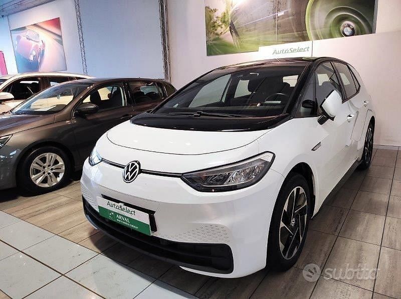 Usata VW ID.3 69 kW (95 CV) 2021 Bianco Utilitaria