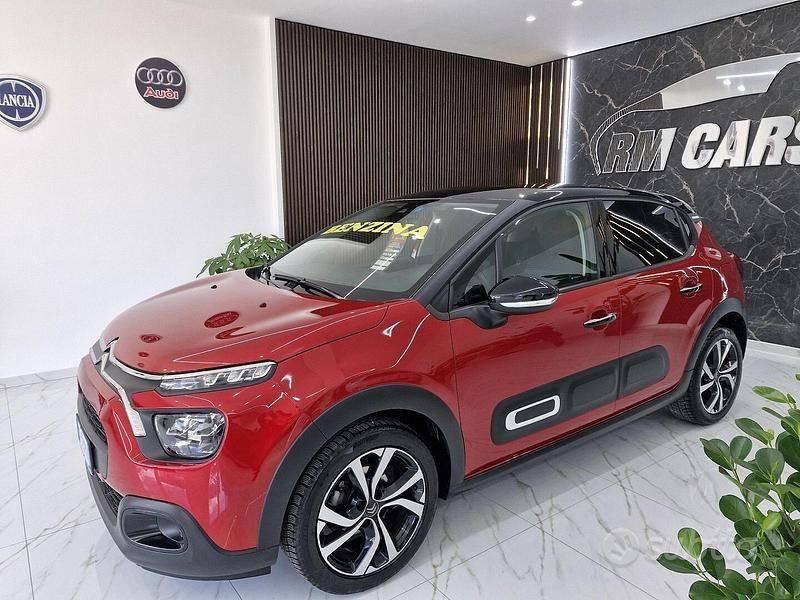 Usata Citroën C3 Shine 83 CV (61 kW) 2021 Rosso Utilitaria