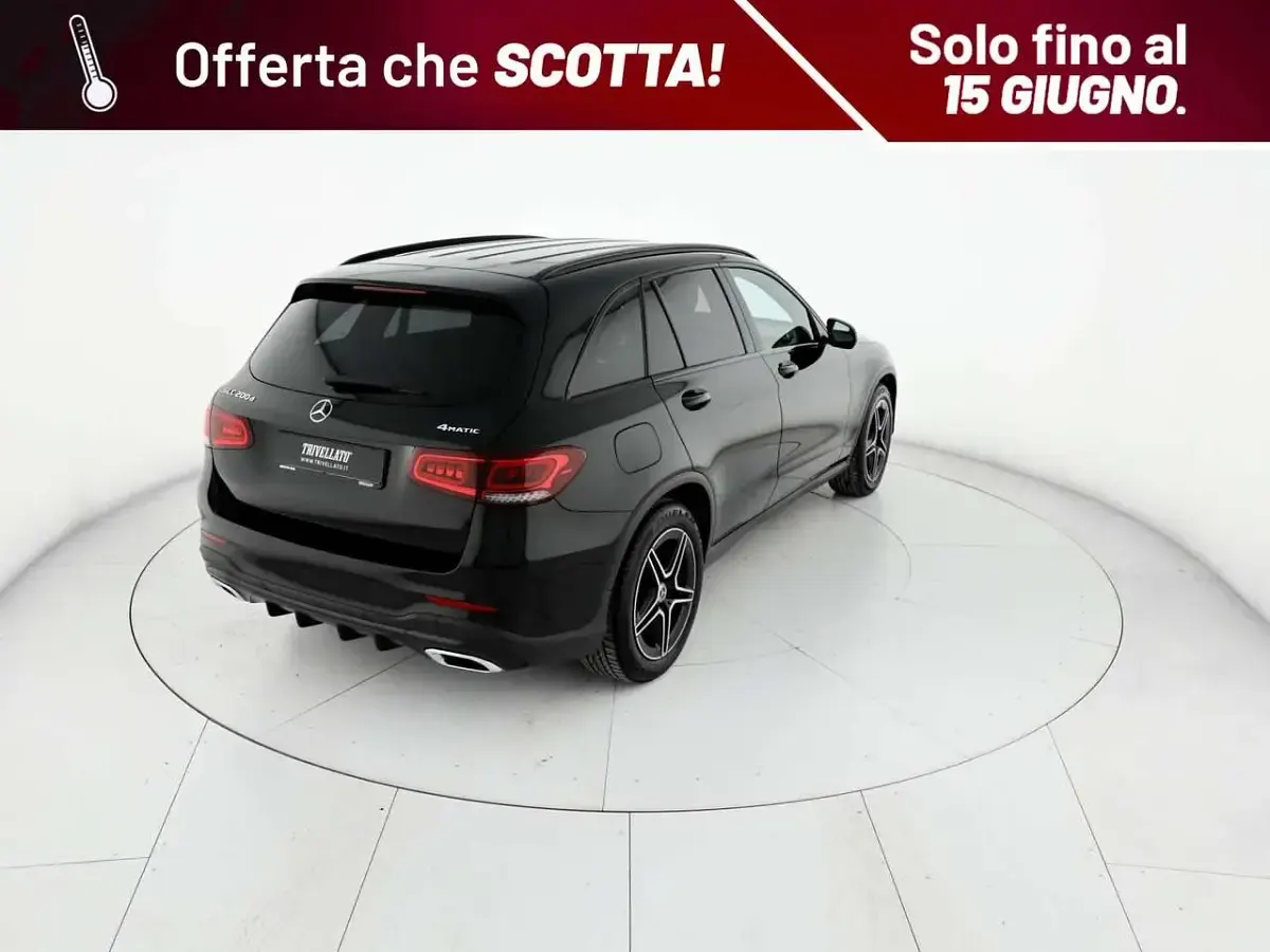 Usata Mercedes GLC200 Premium 163 CV (119 kW) 2022 Nero SUV