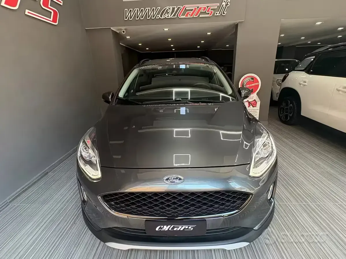 Usata Ford Fiesta Active 86 CV (63 kW) 2018 Grigio Utilitaria