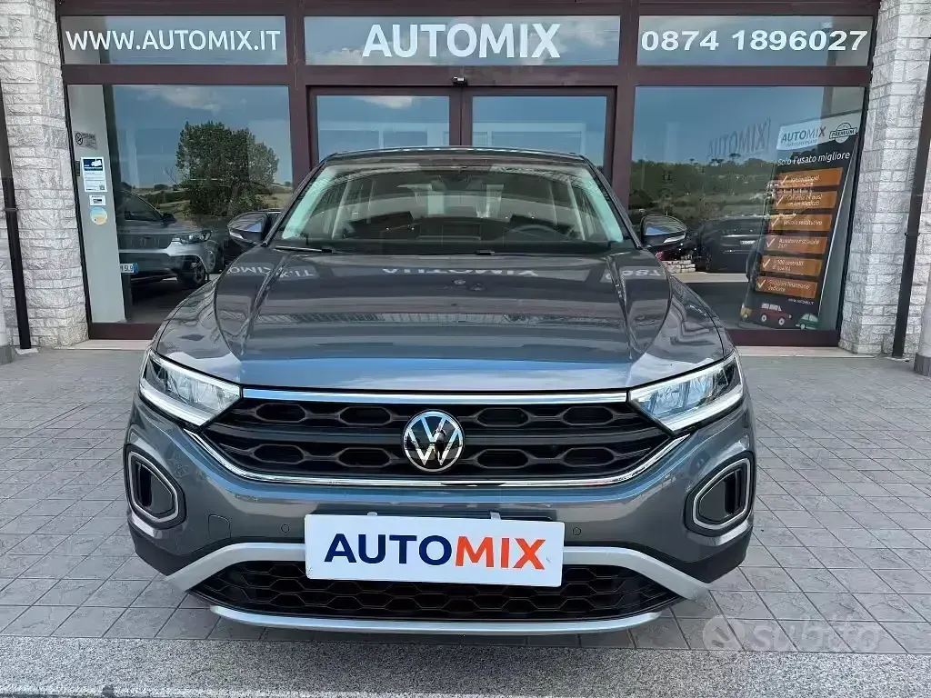 Usata VW T-Roc Style 110 CV (80 kW) 2023 Grigio SUV