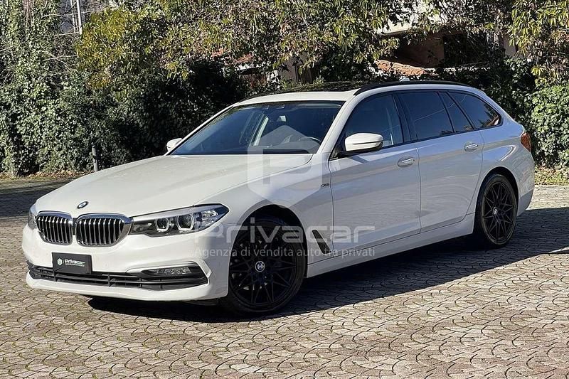 Usata BMW 520 Luxury Line 190 CV (139 kW) 2018 Bianco Station wagon