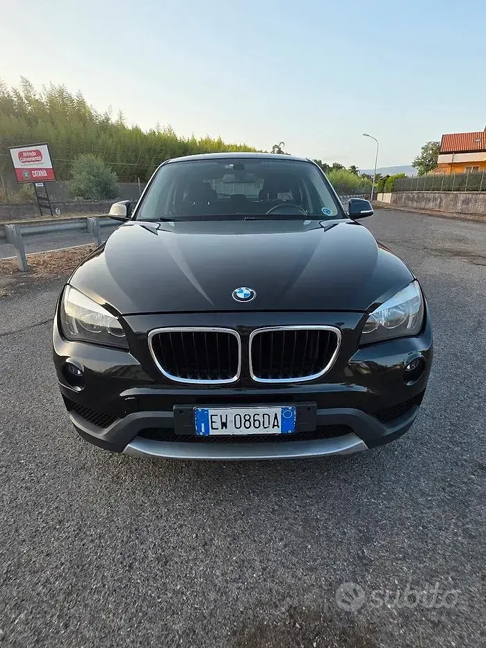 Usata BMW X1 143 CV (105 kW) 2014 Nero SUV