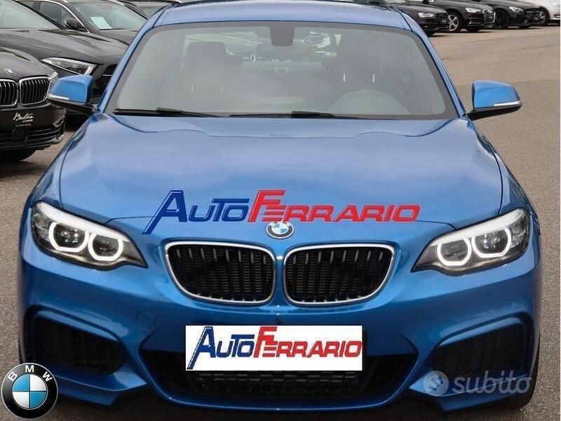 Usata BMW 218 M Sport 135 CV (99 kW) 2018 Blu Coupé