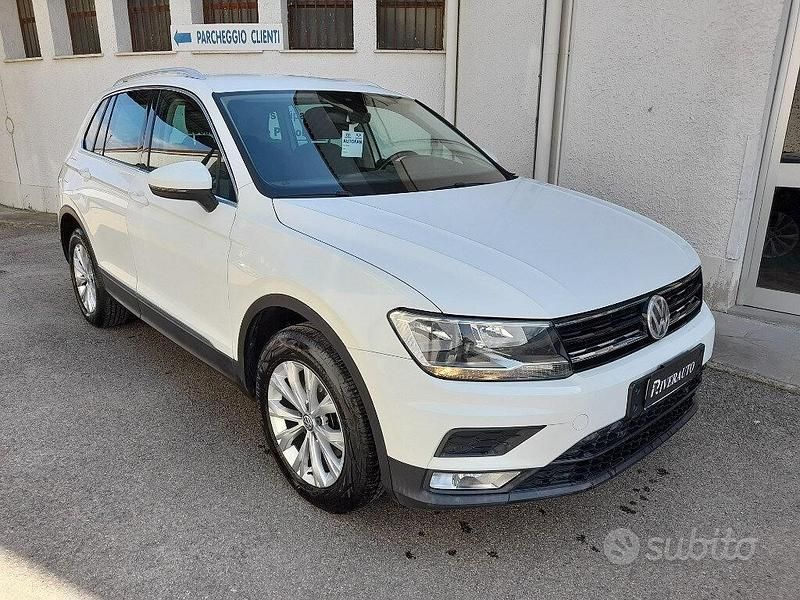 Usata VW Tiguan 150 CV (110 kW) 2017 Bianco SUV