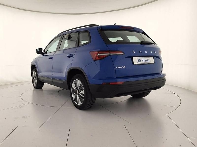 Usata Skoda Karoq Ambition 110 CV (80 kW) 2022 Blu mediterraneo SUV