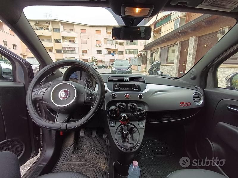 Usata Fiat 500 Sport 95 CV (69 kW) 2009 Grigio Cabrio