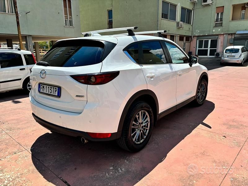 Usata Mazda CX-5 150 CV (110 kW) 2017 Bianco SUV