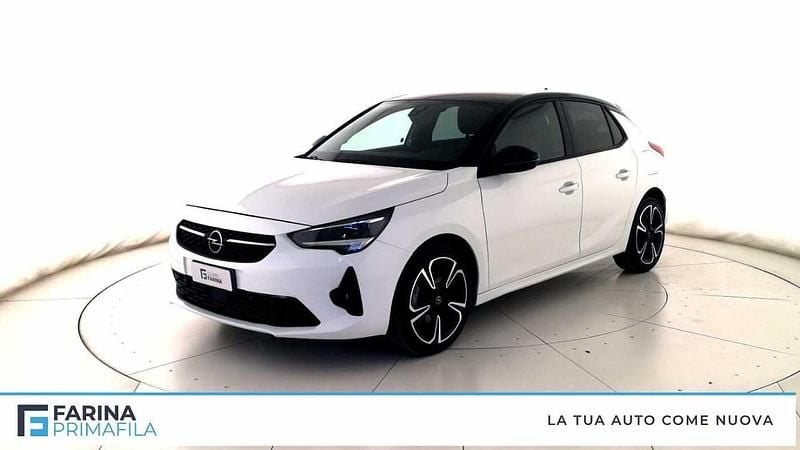 Usata Opel Corsa GS Line 102 CV (75 kW) 2021 Bianco tetto nero Utilitaria