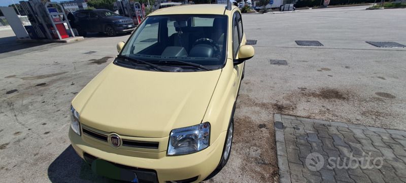 Usata Fiat Panda 2010 Giallo Utilitaria