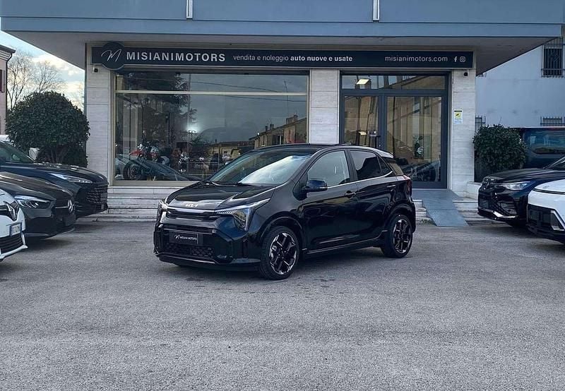 Neu Kia Picanto GT-Line 63 PS (46 kW) 2025 Schwarz Kleinwagen