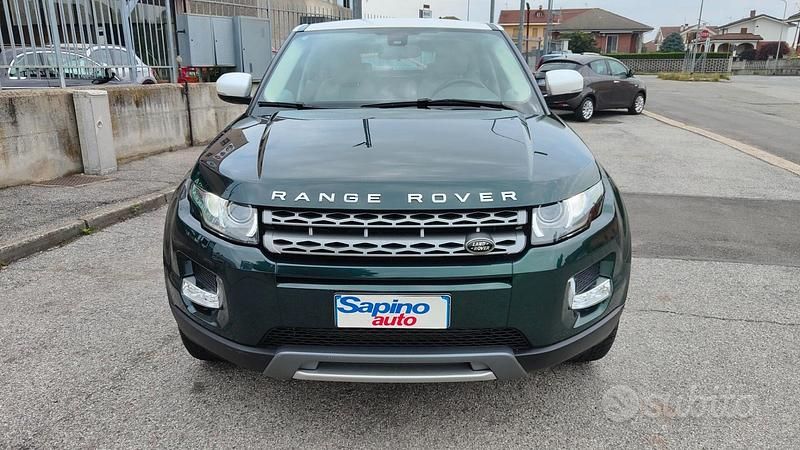 Usata Land Rover Range Rover evoque Prestige 150 CV (110 kW) 2013 Verde Station wagon