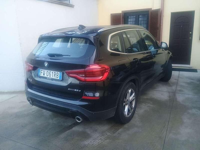 Usata BMW X3 Advantage 190 CV (139 kW) 2019 Nero SUV