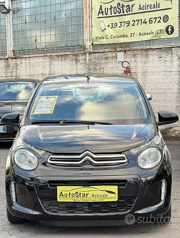 Usata Citroën C1 Shine 69 CV (50 kW) 2017 Nero Utilitaria