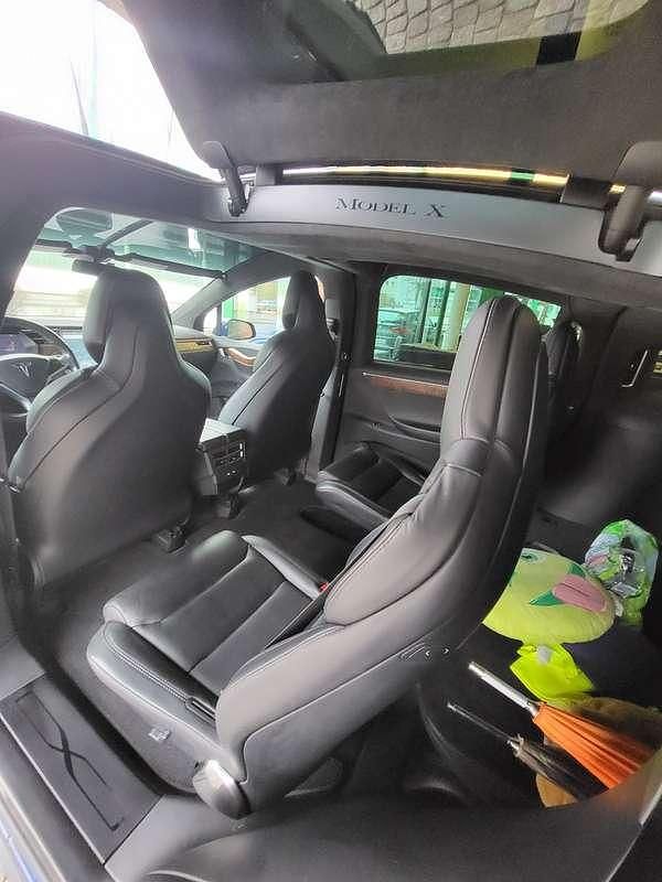 Usata Tesla Model X 386 kW (525 CV) 2017 Blu/azzurro SUV