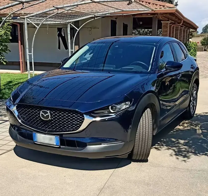 Usata Mazda CX-30 122 CV (89 kW) 2021 Blu/azzurro SUV