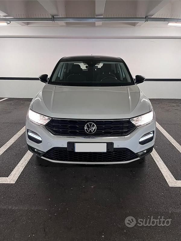 Usata VW T-Roc 110 CV (80 kW) 2021 Bianco SUV