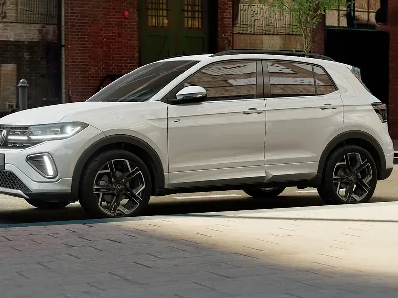 Nouvelle VW T-Cross R-line 115 ch (84 kW) 2026 Blanc SUV