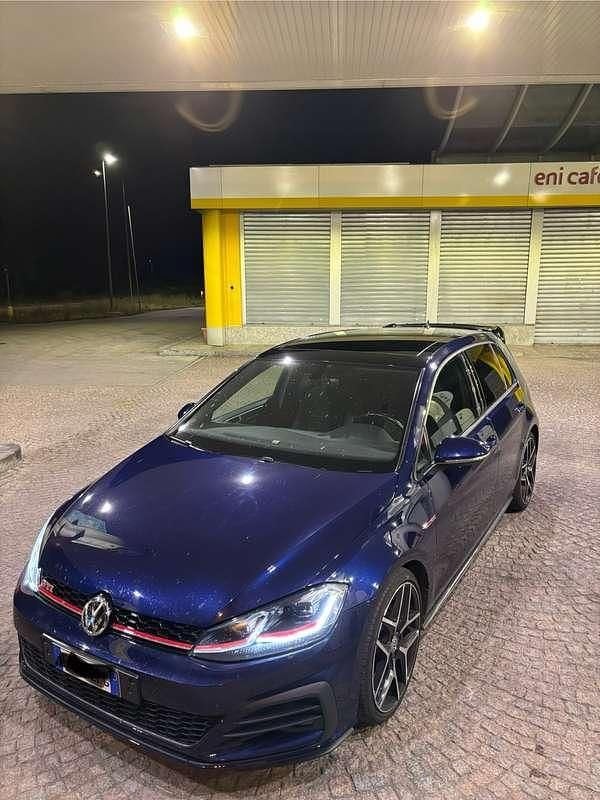 Usata VW Golf VII GTI 245 CV (180 kW) 2019 Blu Berlina