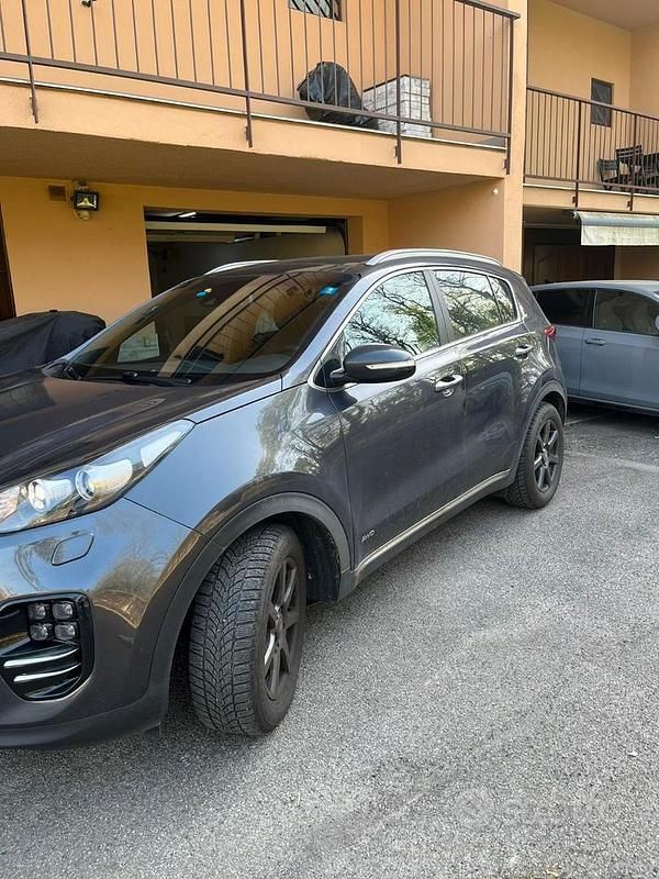 Usata Kia Sportage GT-Line 185 CV (136 kW) 2017 Grigio SUV