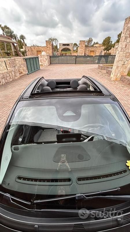 Usata Fiat 500e 50 kW (69 CV) 2022 Nero Cabrio