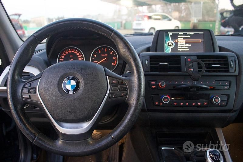 Usata BMW 116 120 CV (88 kW) 2014 Nero Utilitaria