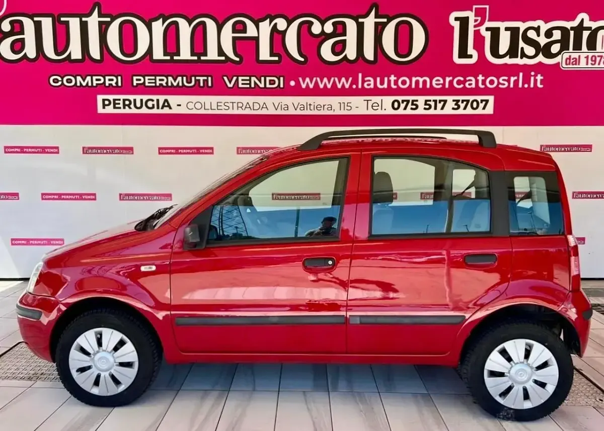 Usata Fiat Panda Dynamic 59 CV (43 kW) 2009 Rosso Utilitaria