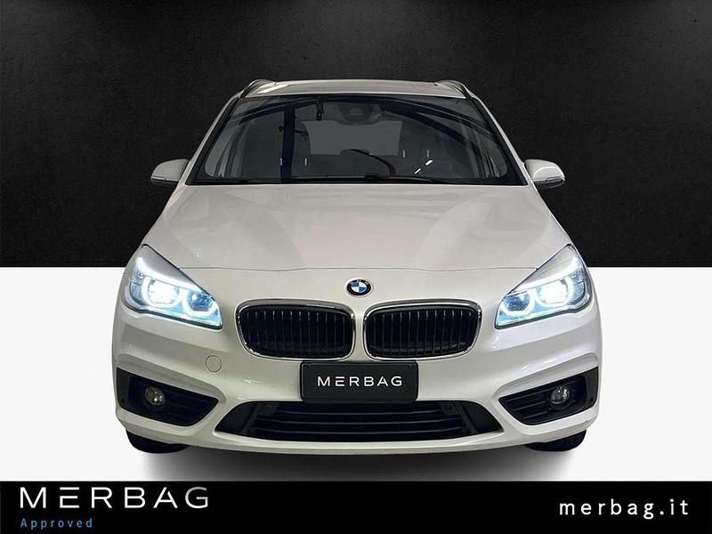 Usata BMW 218 Gran Tourer Advantage 150 CV (110 kW) 2018 Bianco Monovolume