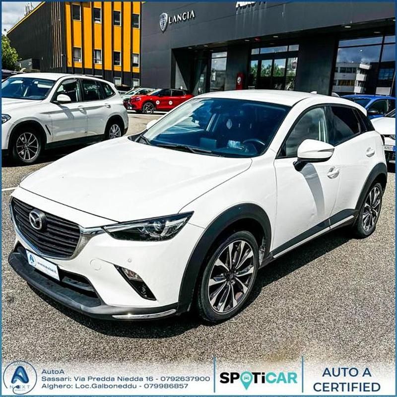 Bianco Usata 2019 Mazda CX-3 SUV | 15.500 € (Buon prezzo) - Immagine 1/4