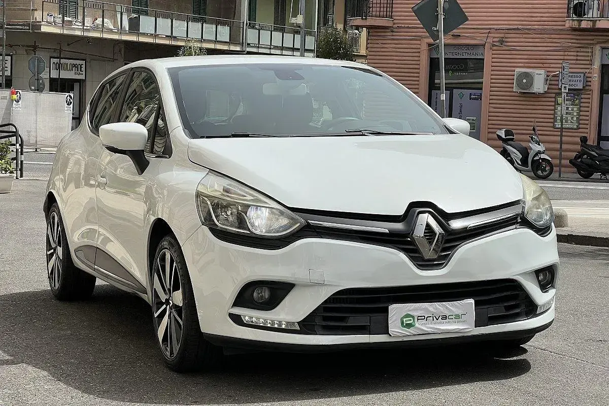 Usata Renault Clio IV 89 CV (65 kW) 2017 Bianco Berlina