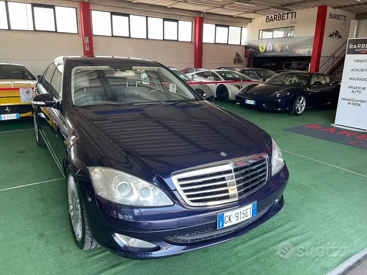 Usata Mercedes S320 235 CV (172 kW) 2008 Bluazzurro Berlina