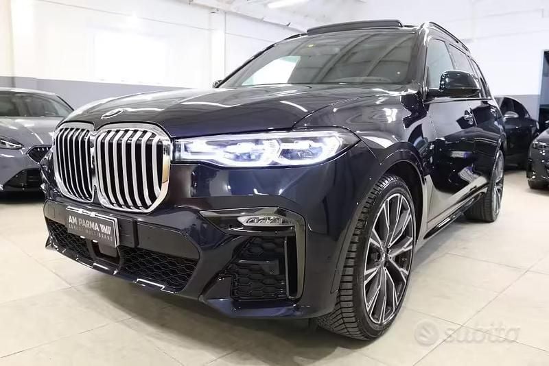 Usata BMW X7 Efficient Dynamics 340 CV (250 kW) 2021 Blu SUV