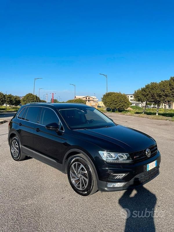 Usata VW Tiguan Style 150 CV (110 kW) 2017 Nero SUV