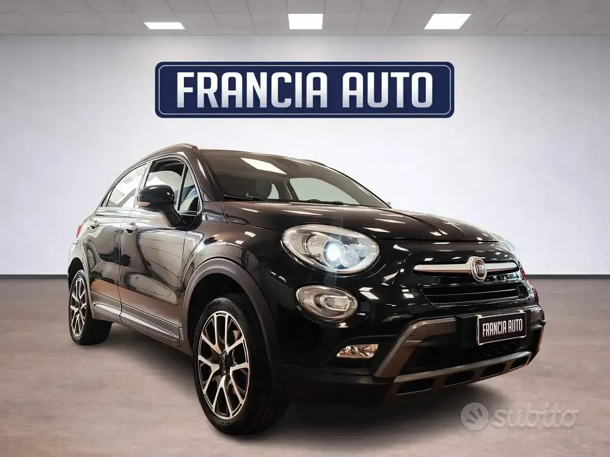 Usata Fiat 500X 140 CV (102 kW) 2018 Nero SUV