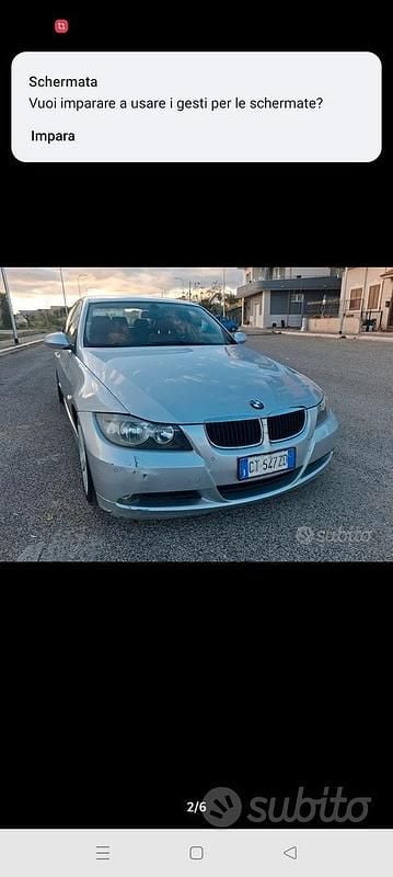 Usata BMW 320 163 CV (119 kW) 2006 Grigio Berlina