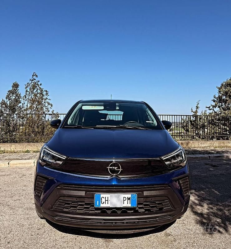 Usata Opel Crossland X 88 CV (64 kW) 2021 Blu SUV
