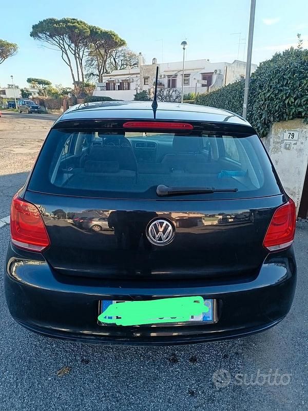 Usata VW Polo 70 CV (51 kW) 2009 Nero Utilitaria