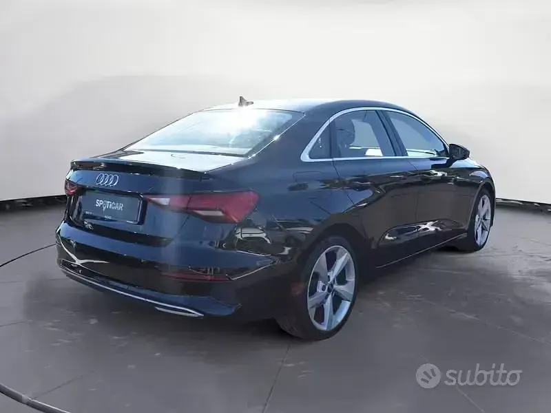 Usata Audi A3 Advanced 150 CV (110 kW) 2021 Nero Berlina