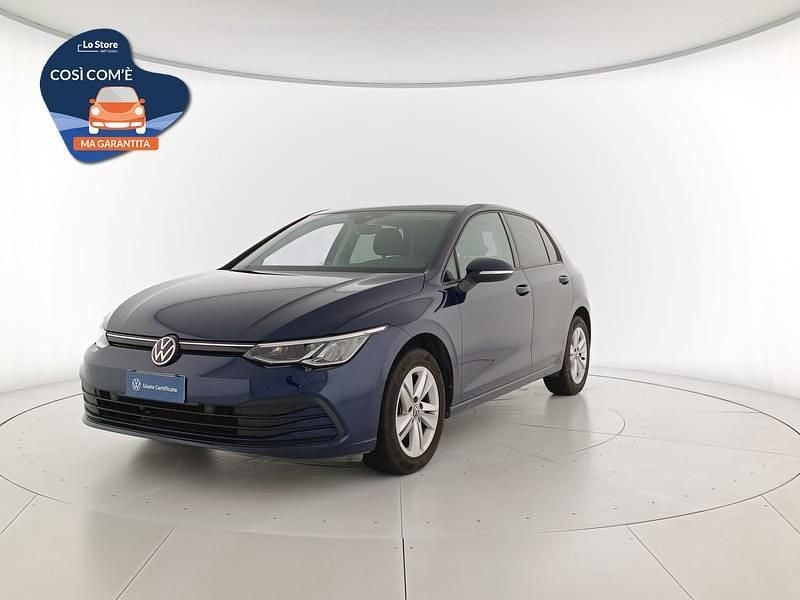 Atlantic blue metallizzato Usata 2021 VW Golf Life Tre volumi | 18.500 € (Buon prezzo) - Immagine 1/4
