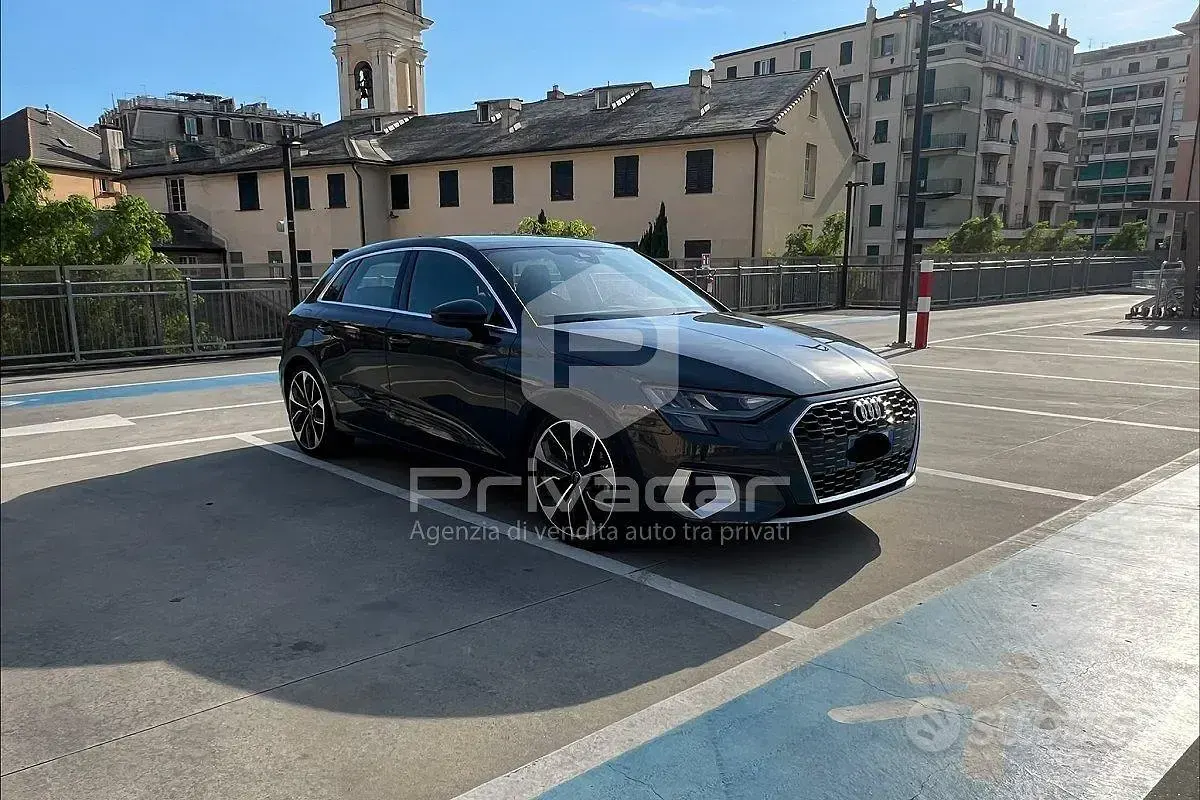 Usata Audi A3 Sportback Advanced 200 CV (147 kW) 2023 Grigio Utilitaria
