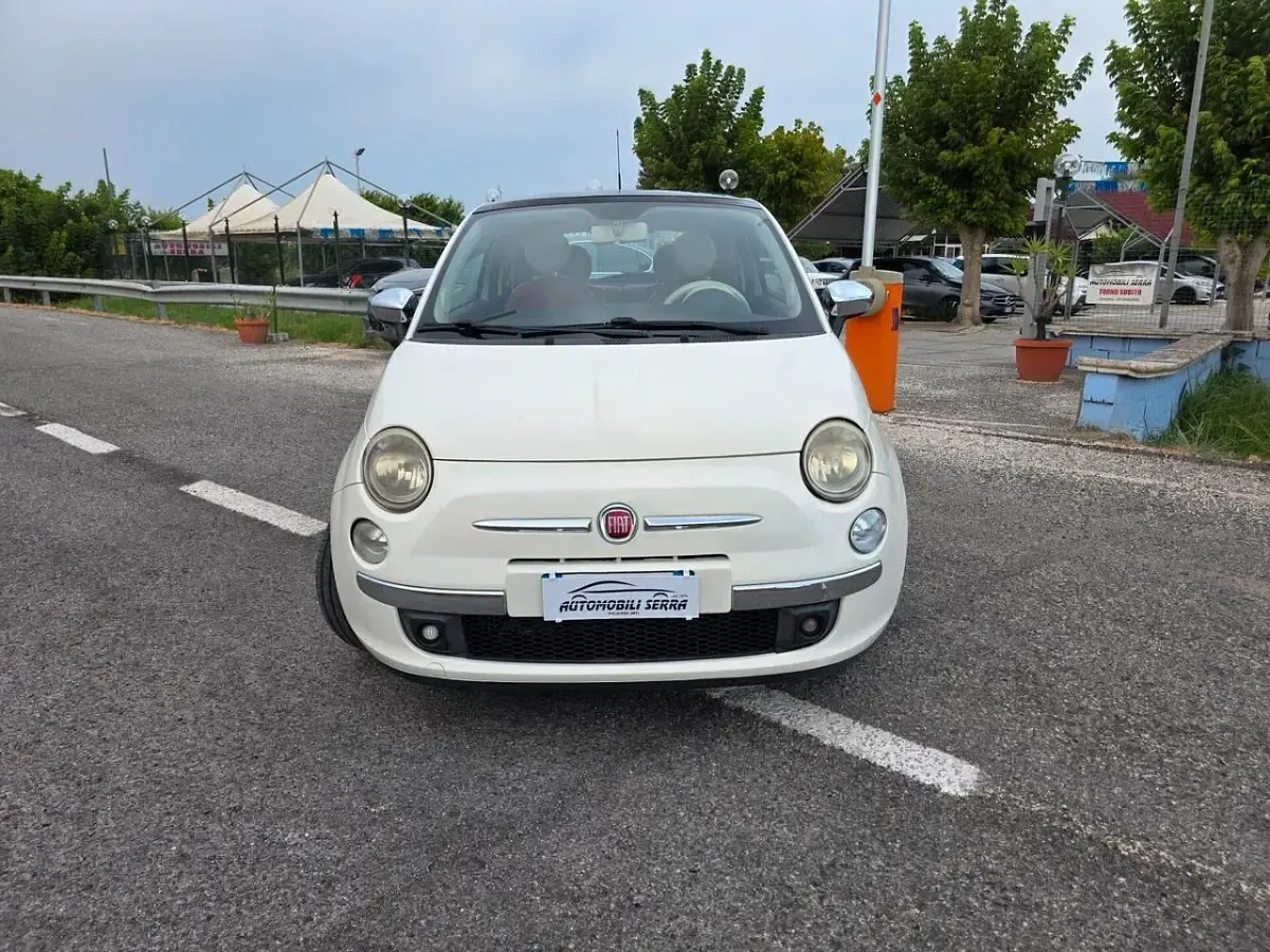 Usata Fiat 500 Lounge 75 CV (55 kW) 2008 Bianco Berlina