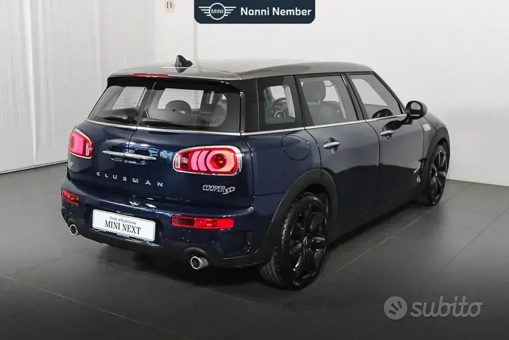 Usata Mini Cooper SD Clubman Hype 190 CV (139 kW) 2018 Lapisluxury blue mini yours Station wagon