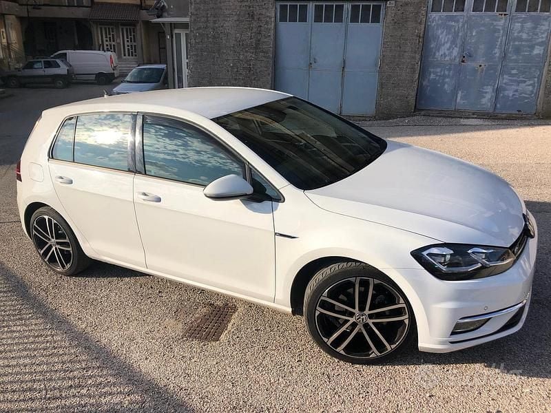 Usata VW Golf VII 2017 Bianco Berlina