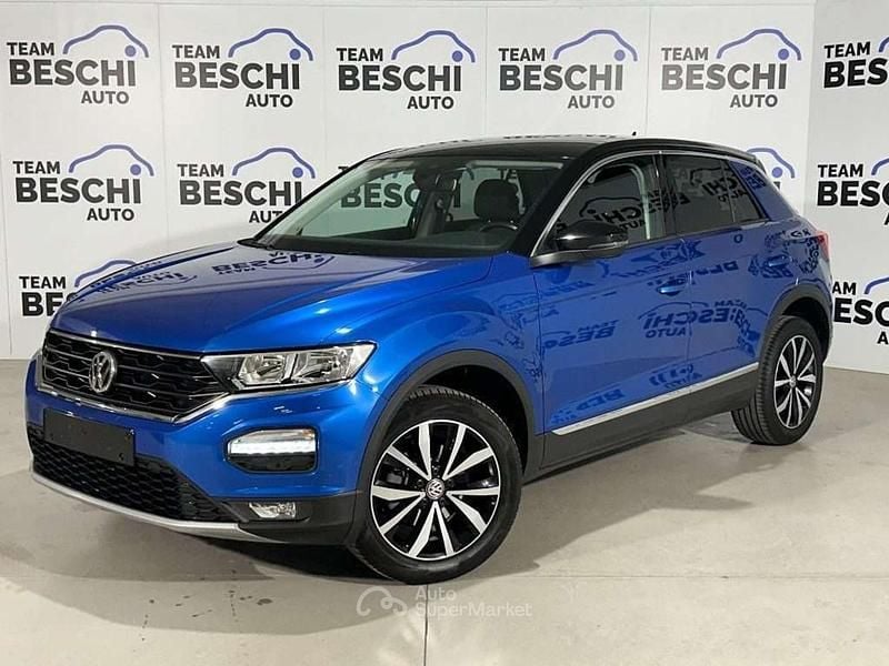 Usata VW T-Roc Style 150 CV (110 kW) 2020 Blu SUV