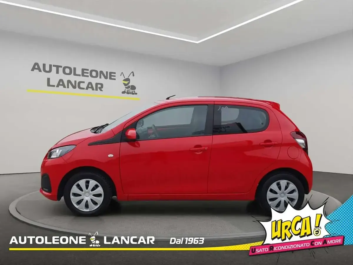 Usata Peugeot 108 Active 72 CV (52 kW) 2020 Rosso Berlina