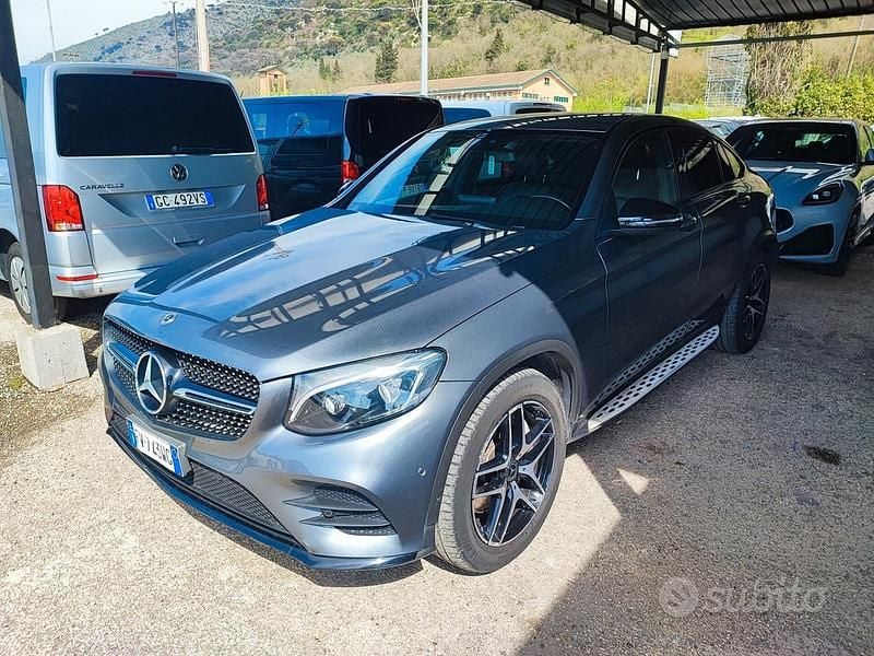 Usata Mercedes GLC250 Premium 203 CV (149 kW) 2019 Grigio Coupé