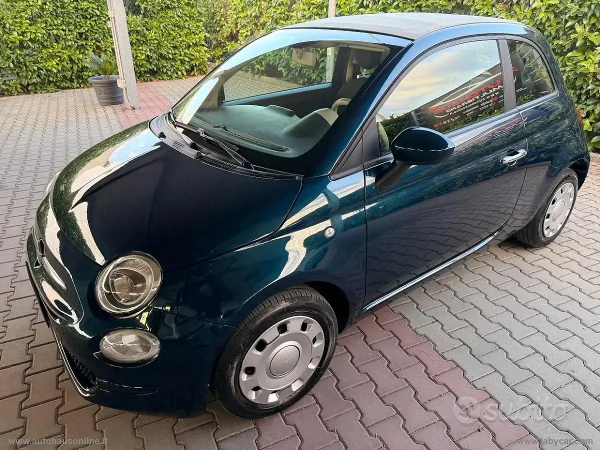 Usata Fiat 500C 70 CV (51 kW) 2024 Blu Cabrio